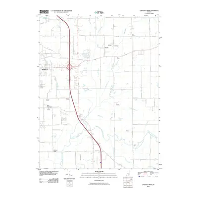 2010 Map of Chestnut Ridge, 2010 Print