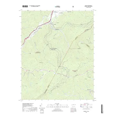 2019 Map of Chestoa, 2019 Print