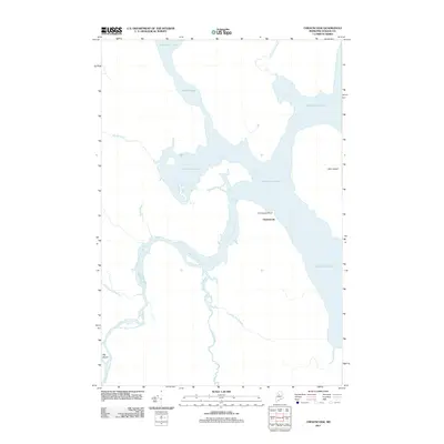 2011 Map of Chesuncook, 2011 Print