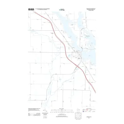 2013 Map of Chetek, 2013 Print