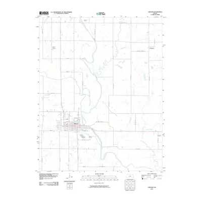 2009 Map of Chetopa, 2009 Print