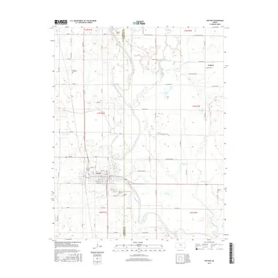 2016 Map of Chetopa, 2016 Print
