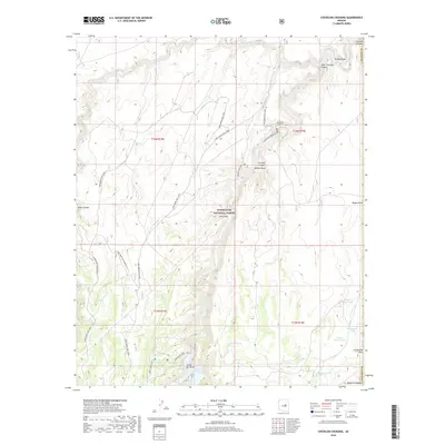2018 Map of Chevelon Crossing, 2018 Print