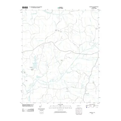 2010 Map of Chewalla, 2010 Print