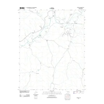 2012 Map of Chewey, 2012 Print
