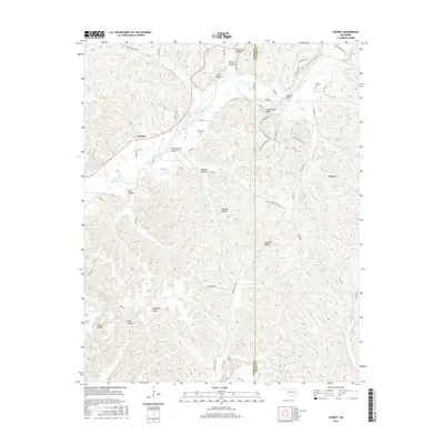 2016 Map of Chewey, 2016 Print
