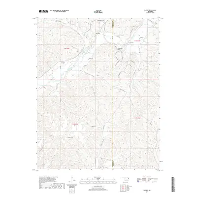2019 Map of Chewey, 2019 Print