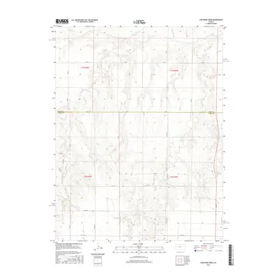2015 Map of Cheyenne Creek, 2015 Print