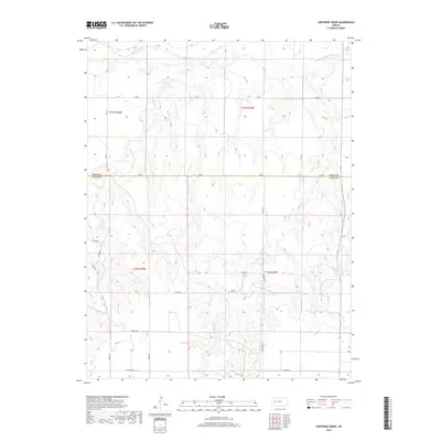 2018 Map of Cheyenne Creek, 2018 Print