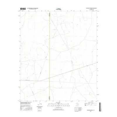 2016 Map of Cheyenne Draw SE, 2016 Print