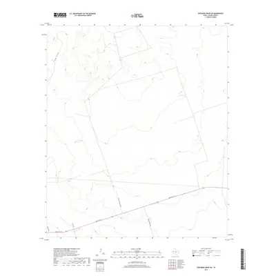 2019 Map of Cheyenne Draw SW, 2019 Print
