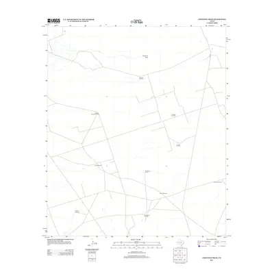 2012 Map of Cheyenne Draw, 2012 Print