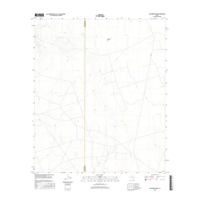 2016 Map of Cheyenne Draw, 2016 Print