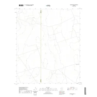 2019 Map of Cheyenne Draw, 2019 Print
