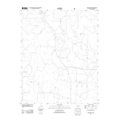 2012 Map of Cheyenne NW, 2012 Print