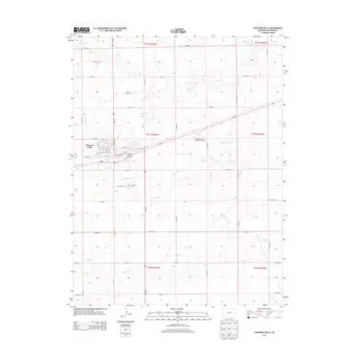 2013 Map of Cheyenne Wells, 2013 Print