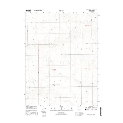 2016 Map of Cheyenne Wells NE, 2016 Print
