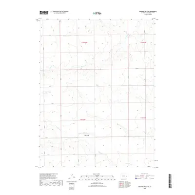 2019 Map of Cheyenne Wells NE, 2019 Print