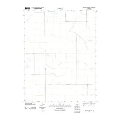2010 Map of Cheyenne Wells NW, 2010 Print