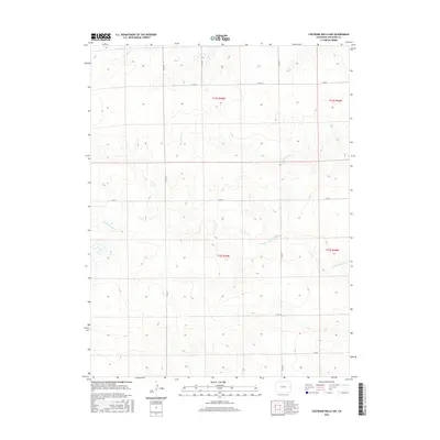 2016 Map of Cheyenne Wells NW, 2016 Print