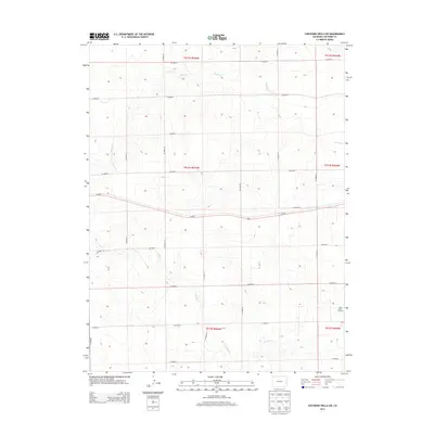 2013 Map of Cheyenne Wells SW, 2013 Print