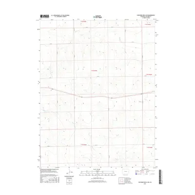 2016 Map of Cheyenne Wells SW, 2016 Print