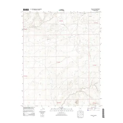2013 Map of Chi Chil Tah, 2013 Print