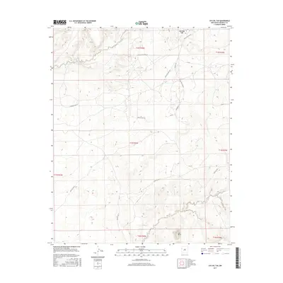 2017 Map of Chi Chil Tah, 2017 Print