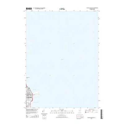 2015 Map of Chicago Loop OE E, 2015 Print