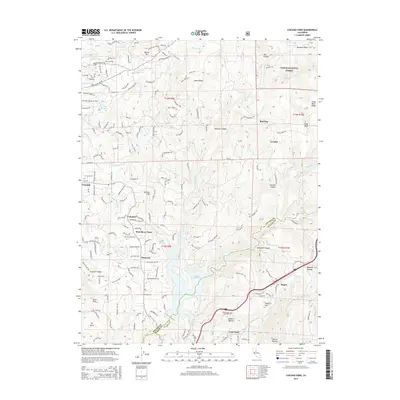 2015 Map of Chicago Park, 2015 Print