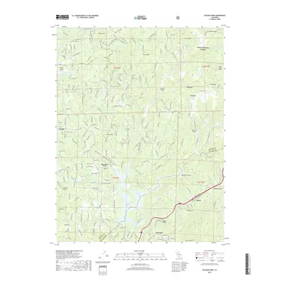 2018 Map of Chicago Park, 2018 Print