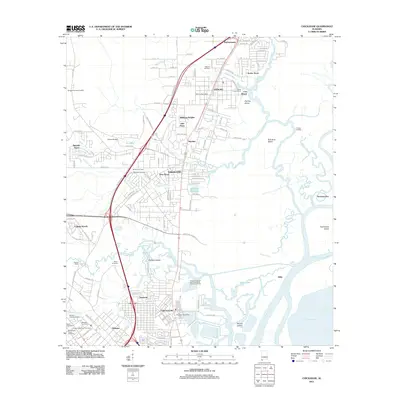 2011 Map of Chickasaw, 2011 Print