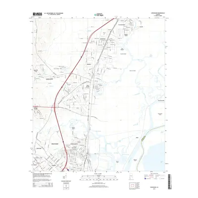2014 Map of Chickasaw, 2014 Print