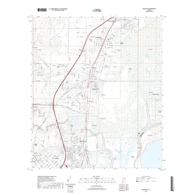 2018 Map of Chickasaw, 2018 Print