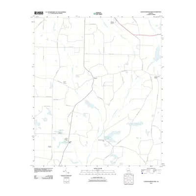 2011 Map of Chickasawhatchee, 2011 Print