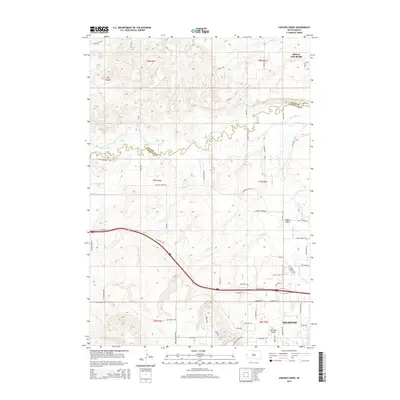 2015 Map of Chicken Creek, 2015 Print