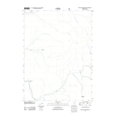 2012 Map of Chicken Creek Summit, 2012 Print