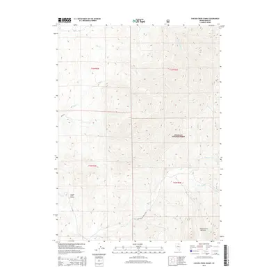 2014 Map of Chicken Creek Summit, 2014 Print