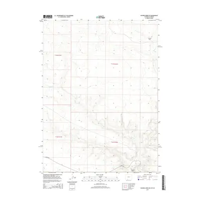 2015 Map of Chicken Creek SW, 2015 Print