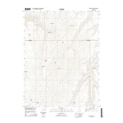 2014 Map of Chicken Fork, 2014 Print