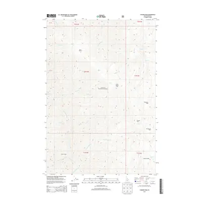 2013 Map of Chicken Peak, 2013 Print