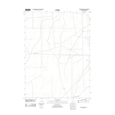 2012 Map of Chicken Spring, 2012 Print