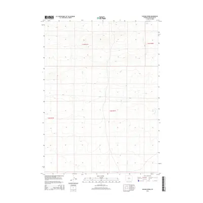 2015 Map of Chicken Spring, 2015 Print