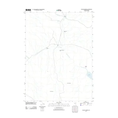 2012 Map of Chicken Springs, 2012 Print