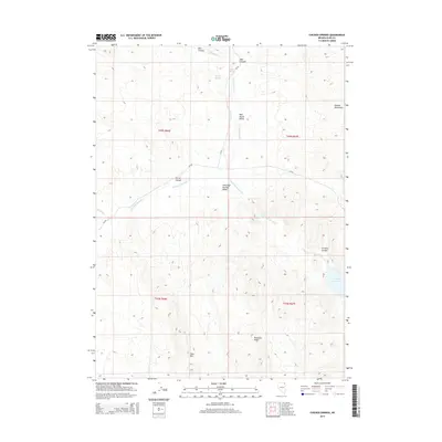 2014 Map of Chicken Springs, 2014 Print