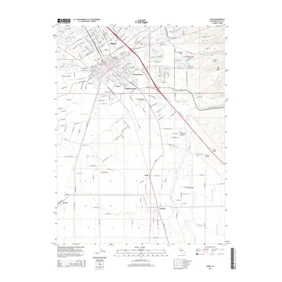 2015 Map of Chico, 2015 Print