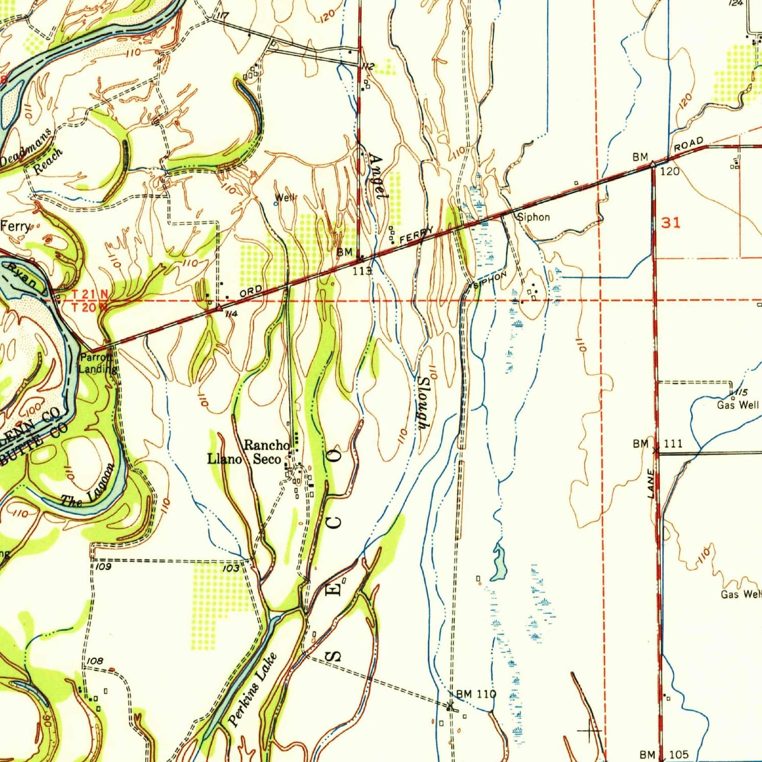 1949 Map of Chico, CA — High-Res | Pastmaps