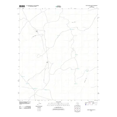 2010 Map of Chico Draw East, 2010 Print