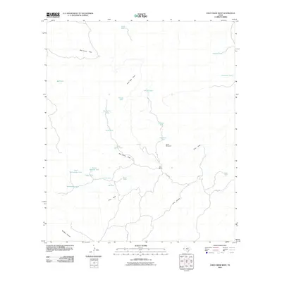 2010 Map of Chico Draw West, 2010 Print