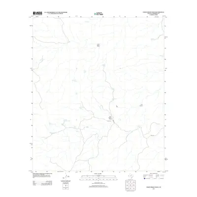 2012 Map of Chico Draw West, 2012 Print